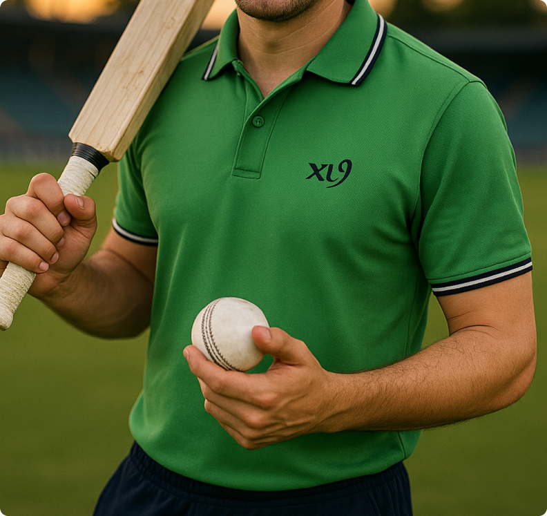 XL1 apparels - premium cricket equipment in action