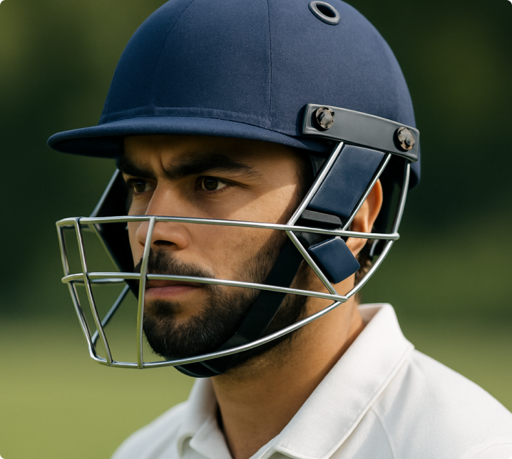 XL1 helmets & guards - premium cricket equipment hover